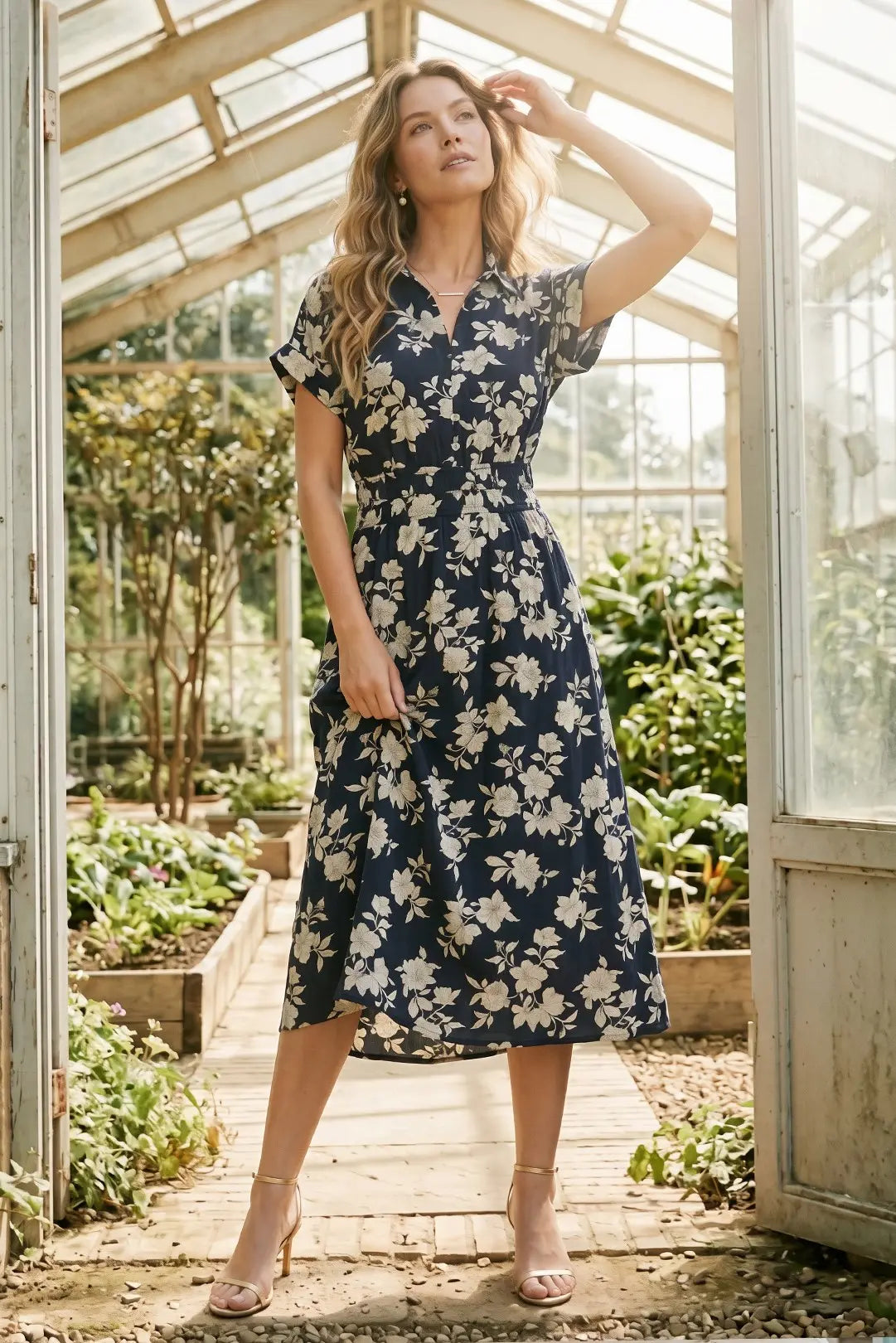GRACEFUL GARDEN MIDI
