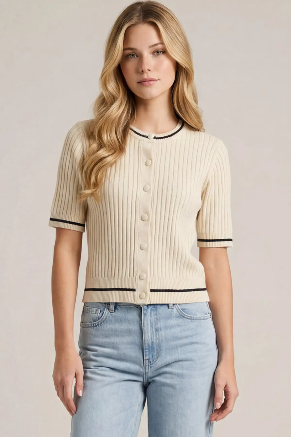 BETTER IN BEIGE TOP