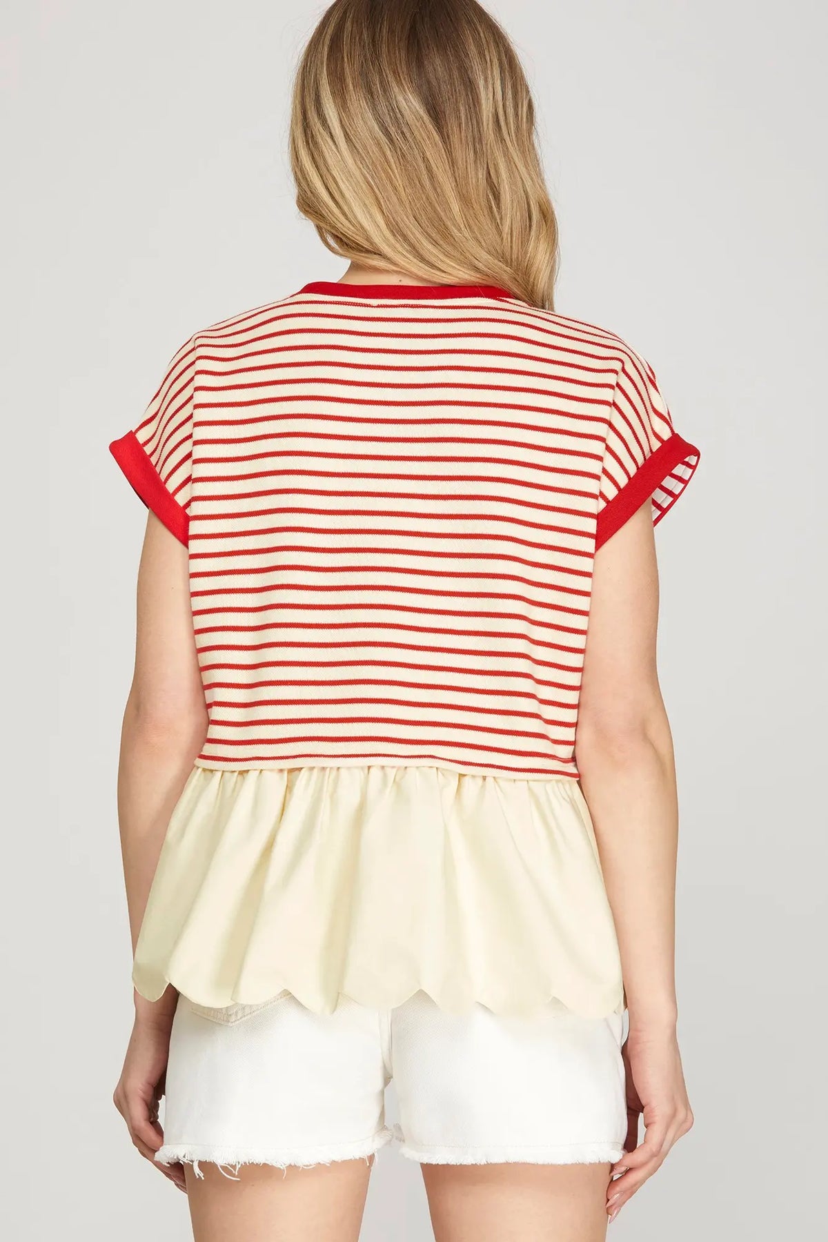 VARSITY STRIPE TOP