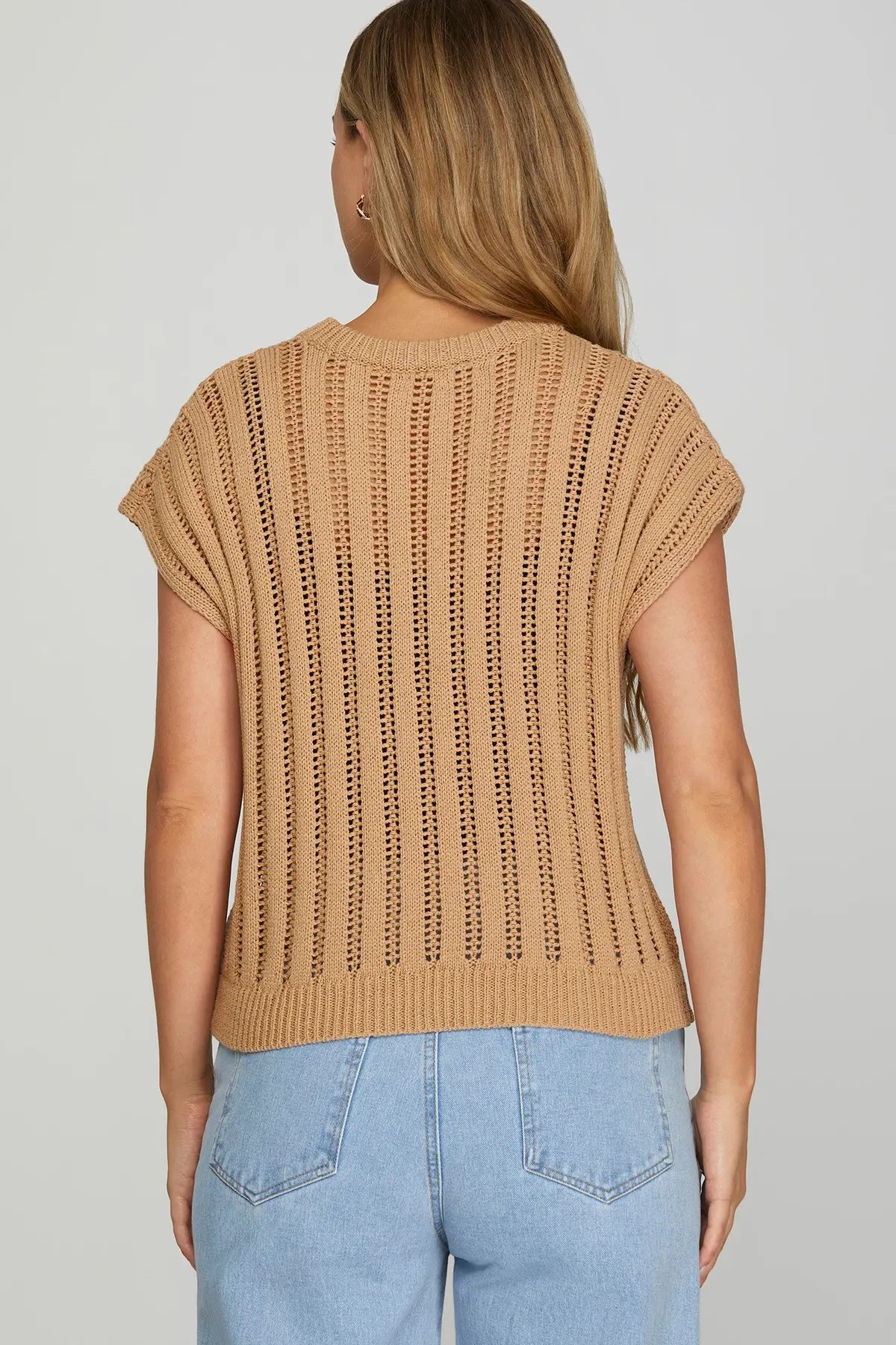 GOLDEN HOUR KNIT TOP